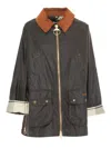 Barbour Raelynn Wax Jacket In Green