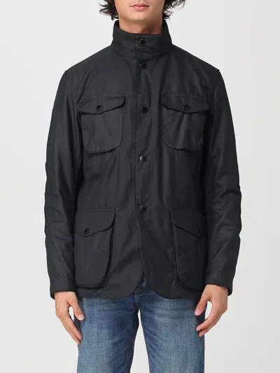 Barbour Jacket  Men Color Black In Blue