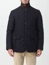 Barbour Lutz Quilted Jacket In Blue