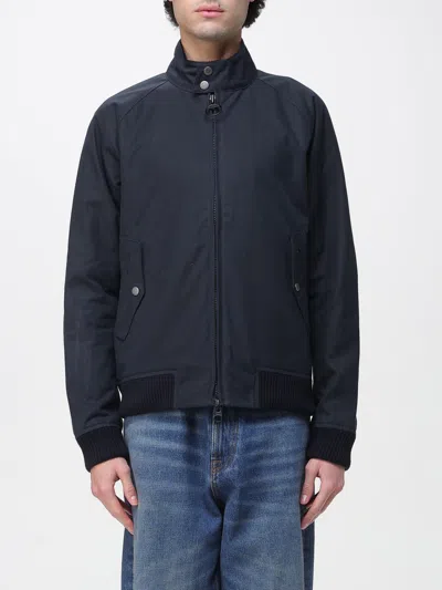 Barbour Jacket  Men Color Blue In Black