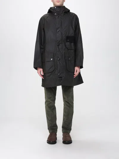 Barbour Jacket  Men Color Green In Black