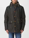 Barbour Jacket  Men Color Green In Brown