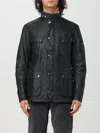 Barbour Duke Wax Jacket In Military