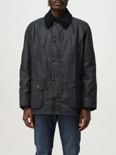 Barbour Jacket  Men Color Navy In Black