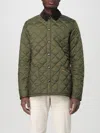 Barbour Long-sleeved Casual Jacket In Olive