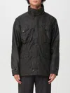 Barbour Jacket  Men Color Olive In Gray