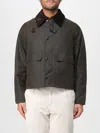 Barbour Long-sleeved Jacket In Brown