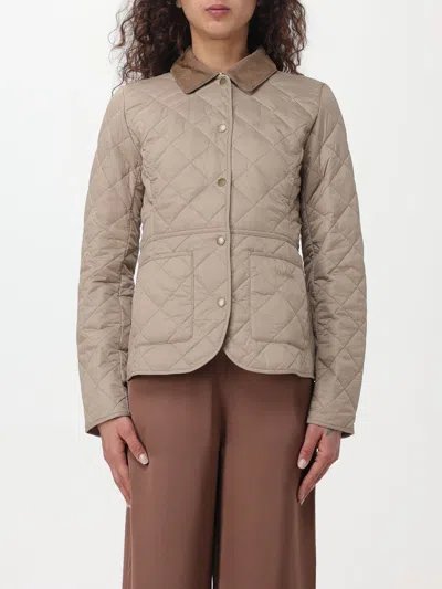 Barbour Jacket  Woman In Beige