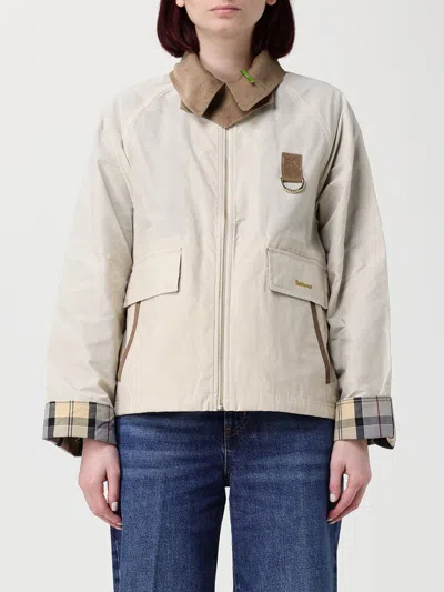 Barbour Jacket Woman  In Neutral