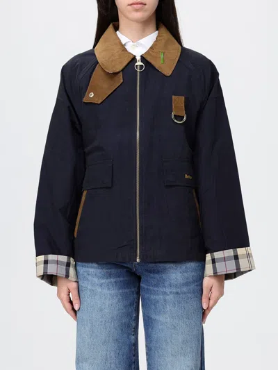 Barbour Jacket Woman  In Blue