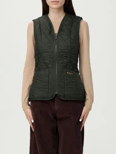 Barbour Betty Liner Padded Bodywarmer In Gray
