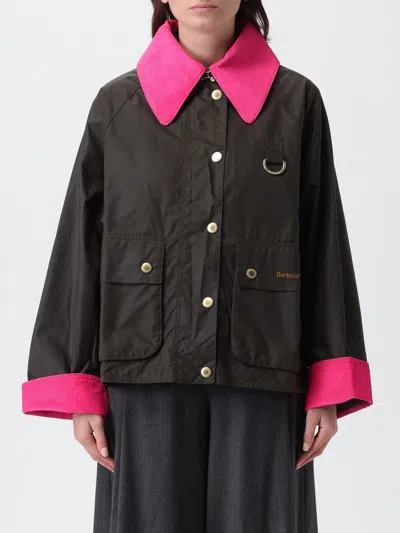 BARBOUR JACKET BARBOUR WOMAN COLOR OLIVE,434576048