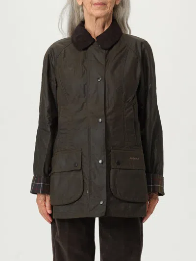 Barbour Jacket  Woman Color Olive In Black