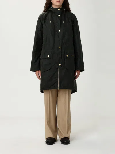 BARBOUR COAT BARBOUR WOMAN COLOR OLIVE,H33340048