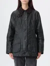 Barbour Jacket  Woman Color Sage In Black