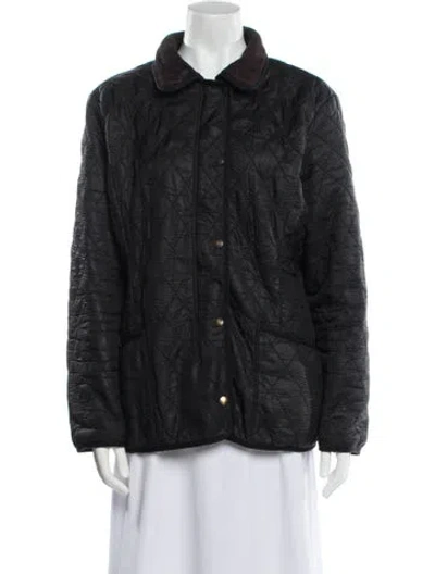 Pre-owned Barbour Jacket In Black