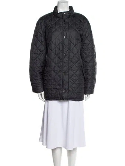 Pre-owned Barbour Jacket In Black