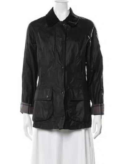Pre-owned Barbour Jacket In Black