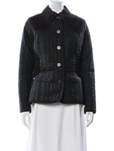 Pre-owned Barbour Jacket In Black