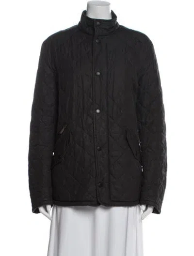 Pre-owned Barbour Jacket In Black