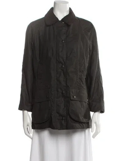 Pre-owned Barbour Jacket In Black