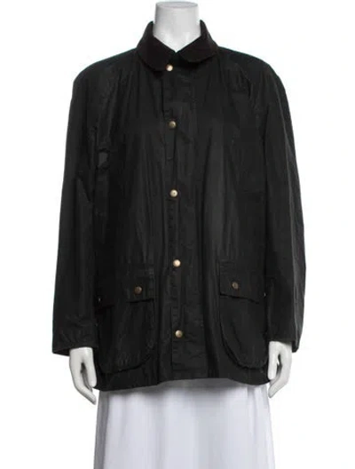 Pre-owned Barbour Jacket In Black