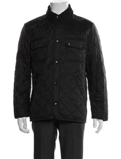 Pre-owned Barbour Jacket In Black