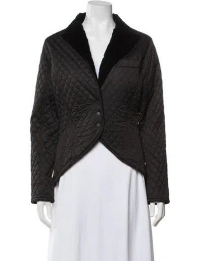Pre-owned Barbour Jacket In Black
