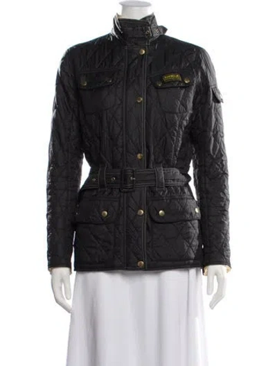 Pre-owned Barbour Jacket In Black