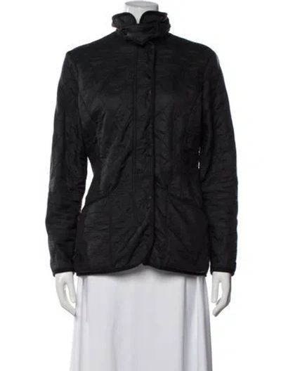 Pre-owned Barbour Jacket In Black