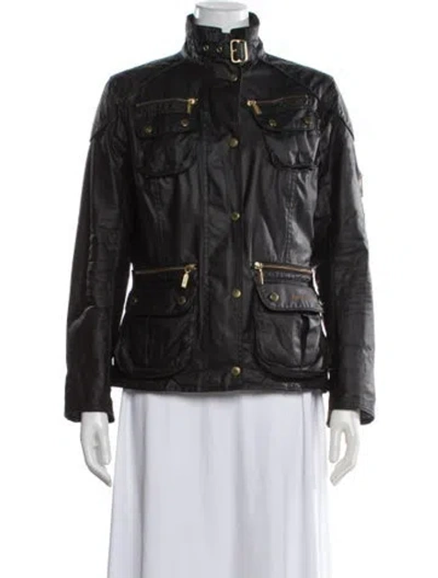 Pre-owned Barbour Jacket In Black