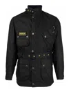 Barbour International Original Wax Jacket In Black