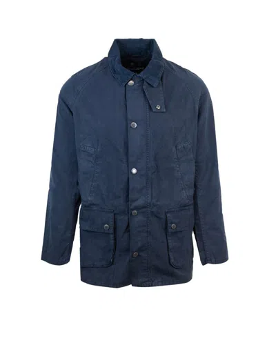 Barbour Ashby Casual Jacket In Blue