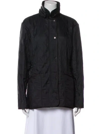 Pre-owned Barbour Jacket In Blue