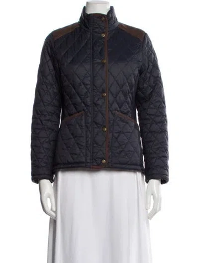 Pre-owned Barbour Jacket In Blue