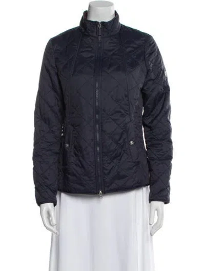 Pre-owned Barbour Jacket In Blue