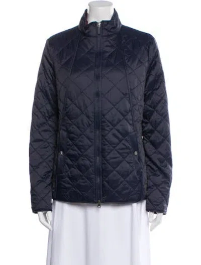 Pre-owned Barbour Jacket In Blue