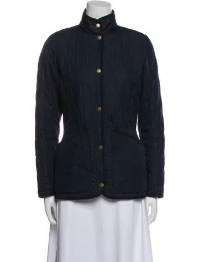 Pre-owned Barbour Jacket In Blue