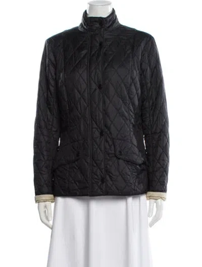 Pre-owned Barbour Jacket In Blue