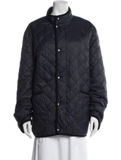 Pre-owned Barbour Jacket In Blue