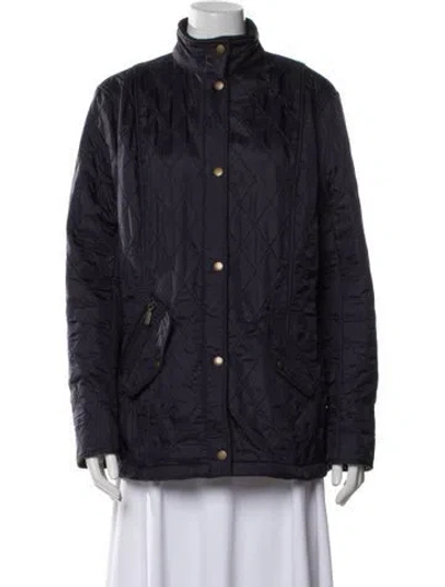 Pre-owned Barbour Jacket In Blue
