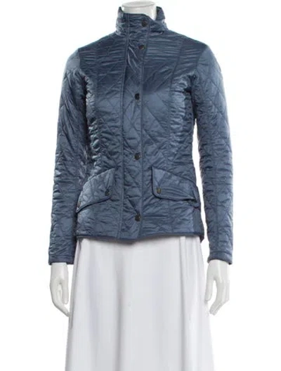 Pre-owned Barbour Jacket In Blue