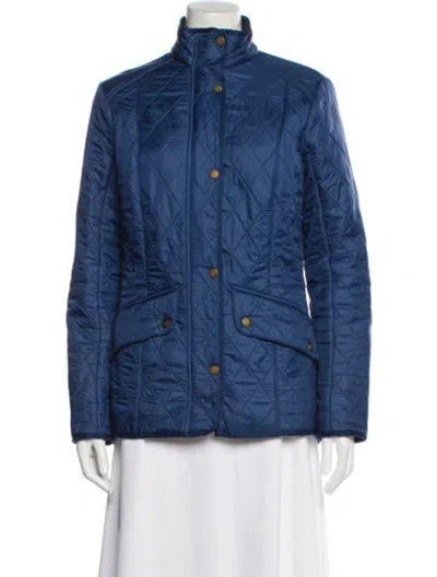Pre-owned Barbour Jacket In Blue