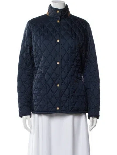 Pre-owned Barbour Jacket In Blue