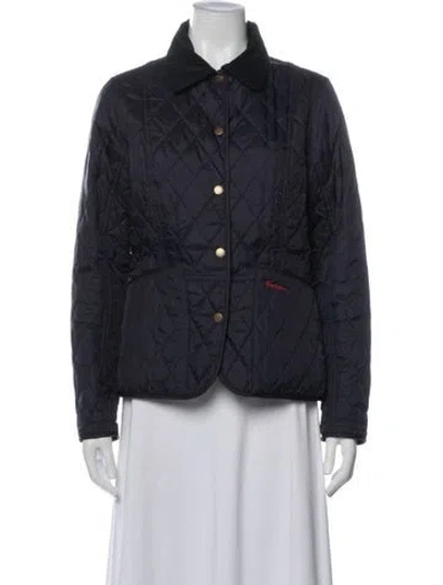Pre-owned Barbour Jacket In Blue