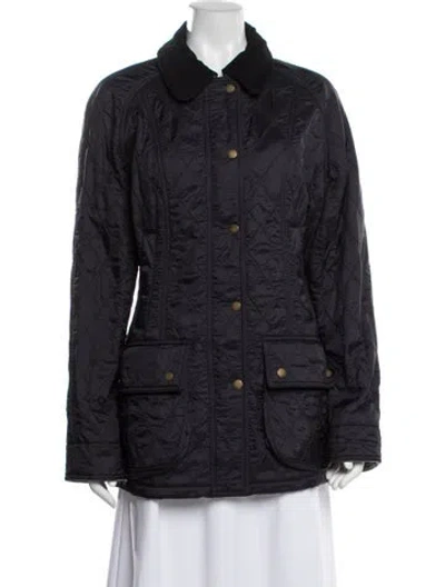 Pre-owned Barbour Jacket In Blue