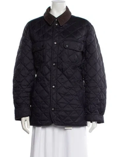 Pre-owned Barbour Jacket In Blue