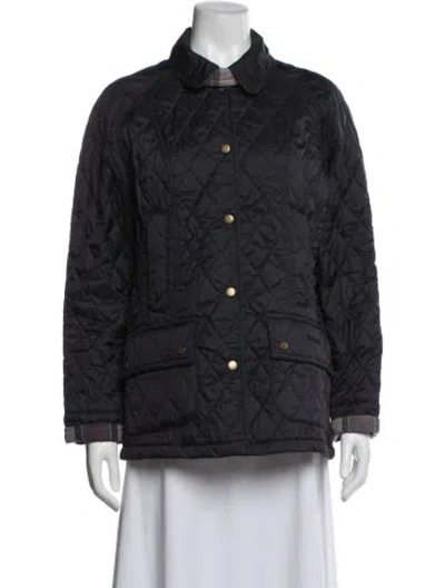 Pre-owned Barbour Jacket In Blue