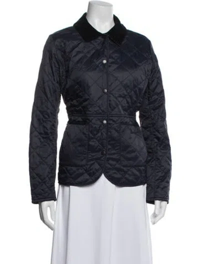 Pre-owned Barbour Jacket In Blue
