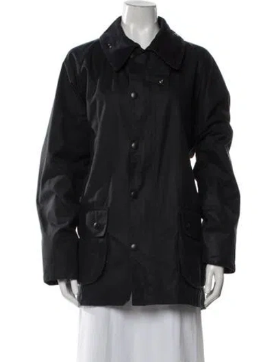 Pre-owned Barbour Jacket In Blue